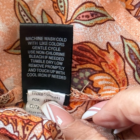 Torrid Lexie Blouse Babydoll Chiffon Blouse Size 2 - Picture 10 of 13